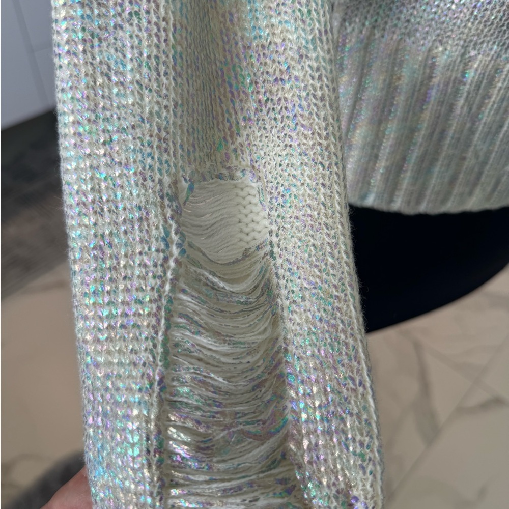 Iridescent Contemporary Sweater